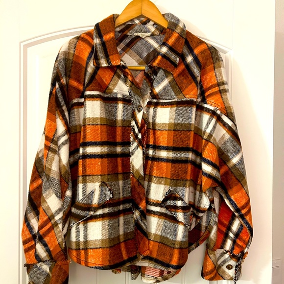 Tops - Flannel Shacket